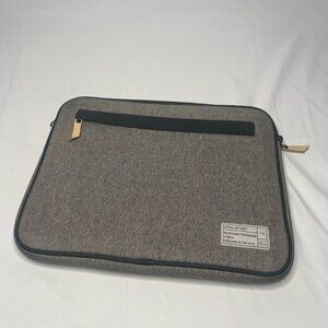 HEX 13"computer sleeve - water resistant woven material w/ padded fleece lining